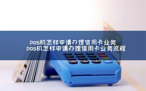 POS机怎样申请申请信用卡业务（POS机怎样申请申请信用卡业务步骤）